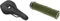 Ergon – SMC Sport Gel Fahrradsattel | MTB Comfort | Männer | Medium/Large | Stealth Schwarz & GE1 Evo Fahrradgriff | MTB, Enduro, Trail | Regular | Deep Moss