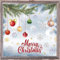 AIBIIN Weihnachts-Fensteraufkleber, Weihnachtskugeln, Zweige, Schnee, Frohe Weihnachten, Fensteraufkleber für Zuhause, Party, Dekoration, doppelseitig, wiederverwendbar, 8 Blatt