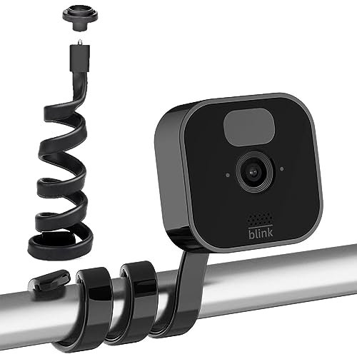 [1 Pack] Flexible Twist Mount for Blink XT, Blink XT2, Blink Mini, Blink Outdoor 4 (4th Gen) / (3rd Gen) Gooseneck Mount for Blink Outdoor Camera