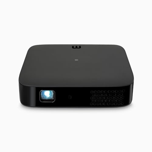 Miroir M200S - Projecteur intelligent portable sans fil, compatible avec Google Assistant