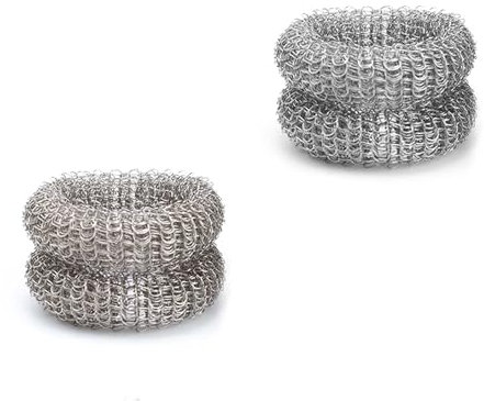 ZIJANG Kalkfänger Set- 2 Stück Kalkfilter aus Edelstahl zur Verhinderung von Kalk im Wasserkocher, Ideal für Teekanne & Wasserboiler, Geschmacksneutral