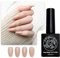 Sun&Beam Nails One-Step Gel Polish 3-in-1 | No Base or Top Coat Needed No Sanding UV/LED Compatible Easy Removal 15ml (#02 Sheer Gray Apricot)