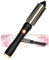 OKWRAP Thermal Brush Thermal Brush 38 mm 1.5 inches, Round Brush LCD Display 120-210 °C, Loose Curls, Straight Hair, Light Compact Size, 100-240 V Dual Voltage Suitable for Travel (Gold)