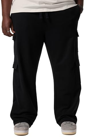 STHUGE Sweat-Cargohose, Baggy Fit, Elastikbund, Cargotaschen, bis 8 XL schwarz XL 836913100-XL