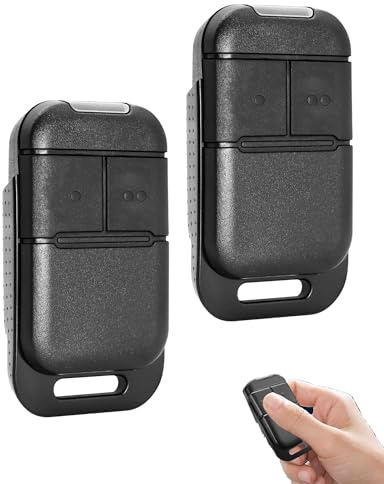 433,42 MHz Telecommande Portail pour 2401539, 1841026,1841025, 2 Canaux, Rolling Code, Télécommande Bip Portail de Garage