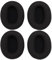 Plyisty Replacement Earpads Cushions, Around Ear Headphones Pads with Memory Foam and Soft Breathable Mesh Fabric, for HyperX Cloud Flight Flight S Cloud Alpha