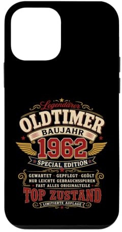 Hülle für iPhone 12 mini 64. Geburtstag Geschenk Mann Oldtimer Jahrgang 1962 lustiges