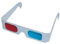 20x 3D Brille Gläser ROT/Cyan - Anaglyphenbrille KT