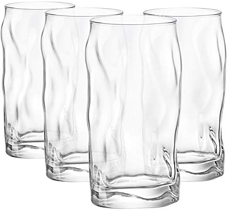 BORMIOLI Lot de 4 verres transparents 46 cl - Sorgente - BORMIOLI