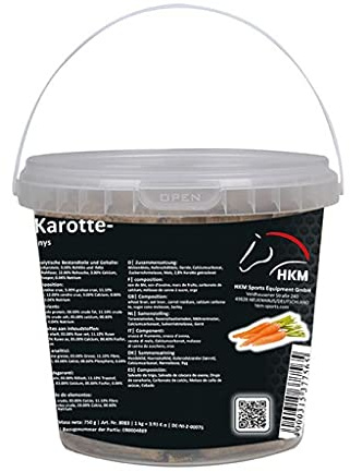 HKM 8086 Pferde - Leckerli - Minze - im Eimerchen 750 g, M
