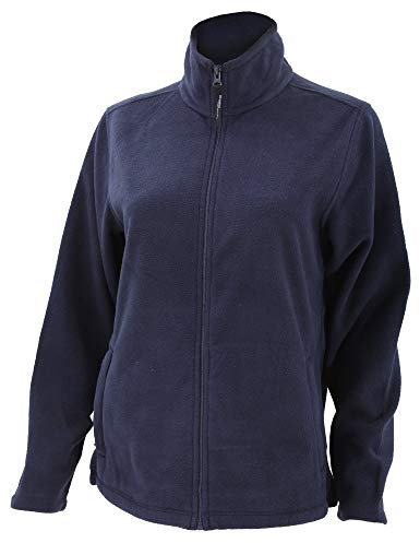 Regatta Micro-Fleecejacke für Damen mit durchgehendem Reißverschluss, Dunkelblau, Größe 42 (Herstellergröße: 42).