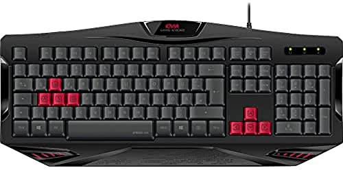 Speedlink IOVIA Gaming Keyboard - USB Gaming Tastatur - full size Layout - höhenverstellbar - schwarz - UK Layout