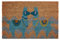 Premier Housewares Door mat, Indoor, Non Slip - Llamas, 60x40x2