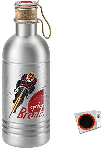 Elite Trinkflasche Eroica Alu 600 ml Cycles Brenta Fahrrad