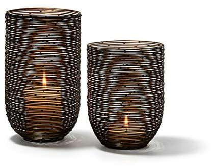 Philippi Windhuk Windlicht S Eisendraht, innen Gold, White, x-Large