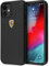 Ferrari FERCAHCP12SBK On Track Real Carbon Hülle für iPhone 12 Mini 5,4 Schwarz hardcase