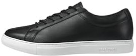 JACK & JONES Herren Jfwgalaxy Leather Sneaker, Anthrazit, 45 EU