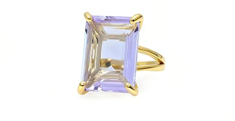 Glanzvolle Tansanit Ring - Halbedelstein Ring für Frauen - Handwerklich Hergestellte Benutzerdefinierte Große Aussage Ring - Mode Schmuck, Dezember Geburtsstein Schmuck, Aussage Schmuck, Geschenk Ring
