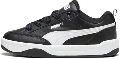 PUMA Mixte Park Lifestyle Sneaker, Black White, 42.5 EU
