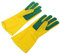 ORFOFE 1 Par household cleaning guantes de lavandería guantes de latex de cocina guantes de látex domésticos guantes limpieza guantes de limpieza de cocina esponja Estropajo
