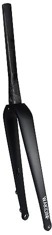 WAKIDINF Forcella in carbonio ghiaia da 440 g, adatta a pneumatici 50c, asse passante incluso, 12 x 100 mm, disco a montaggio piatto, certificato EN
