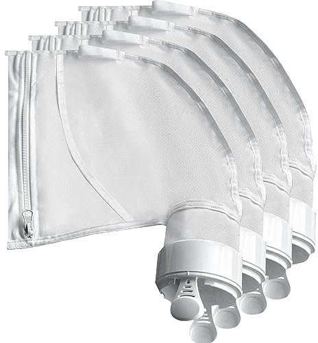 WMANSPA Sac de nettoyage de piscine tout usage pour nettoyeur de piscine 280, 480, fermeture éclair tout usage K13 (non compatible avec 360) (4, 280 sacs)