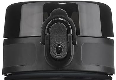 ALPHAPACE Deckel für Trinkflasche 650ml, 1.000ml und 1.500ml, Schwarz