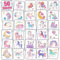 Leesgel Glitzer Tattoo Kinder Mädchen, Kindertattoos Sticker Einhorn Tattoos Mädchen, Temporäre Kindertattoos Perfekt für Kindergeburtstag Party Mitgebsel Adventskalender Füllung Kinder