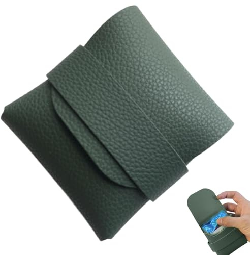 Kondomschachtel für Reisen, aus Leder, kompakte und elegante kleine Tasche aus Kunstleder für Kondome, diskrete Reisetasche für sichere Aufbewahrung