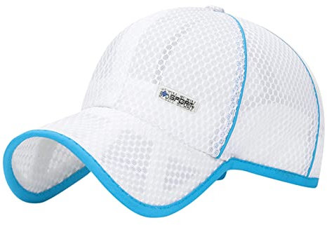 2024 Kinder-Trucker-Mütze, Netzstoff, 6 Paneele, Baseballkappe, Strandhüte, a, Einheitsgröße