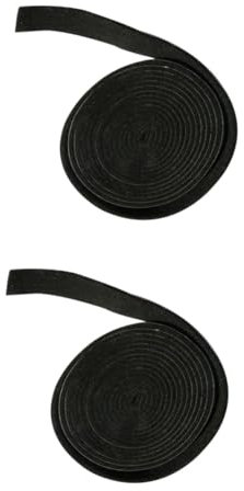 MERRYHAPY 2rollen Hochtemperatur Beständige Selbstklebende Dichtungsstreifen Für BBQ Und Outdoor Kochen Schwarze Gasket Dichtung Für Grill Und Feuerstelle