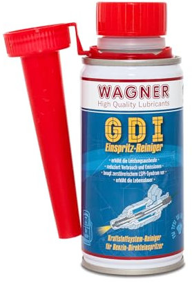 WAGNER GDI Einspritz-Reiniger, Benzin Additiv für Direkteinspritzsysteme (TSI, TFSI, GDI, FSI, CGI) | Verhindert LSPI, Reinigt Einspritzdüsen & Entfernt Ablagerungen | Injektor Reiniger Benzin 100ml