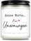 Giftasy Trauergeschenk - Duftkerze im Glas, Trauerkerze, Trauer, Mutmacher Geschenk, Entspannung Geschenk für Frauen, Keine Worte Nur Umarmungen