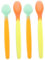 HOLIDYOYO 2 juegos Cucharas de Silicona Sensibles la Temperatura para Bebés Brillantes y Antideslizantes para Pequeños