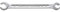 Stahlwille 24 Offene Doppelringschlüssel, abgewinkelt, Open-Ring, 11 x 13 mm, 41081113