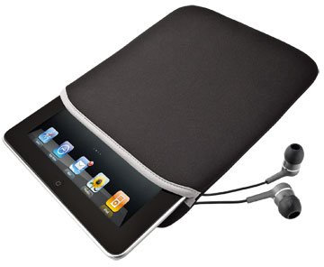 Trust 31028 – Schutzhülle stoßfest für iPad und Kopfhörer Headset Stereo