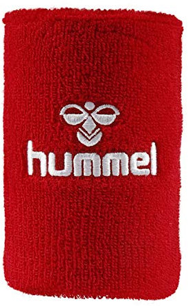 hummel Unisex Schweißband Old School Big Wristband 099014 True Red/White One Size