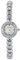 INWET Ostan Gioielli Donna Moda Placcato Oro Quarzo Bracciale Orologi con Cristalli e Zirconi Cubici - Argento, bianco, Bracciale