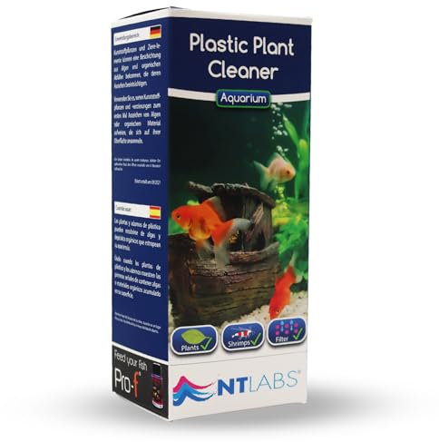 NT Labs Aquarium Plastic Plant Cleaner, Aquarium Ornament Cleaner, Aquarium Maintenance Accessory, Cleans Aquarium Decorations