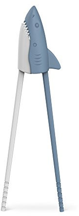 Fred 5228994 MUNCHTIME Chomping Kids Training Chopsticks, Shark