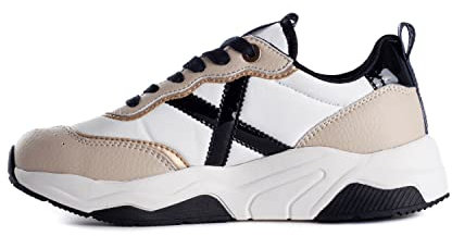 Munich Wave, Scarpe da ginnastica, Donna, Bianco 105, 40 EU