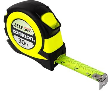 Komelon Self-Lock Evolution 30-ft Auto Lock Tape Measure