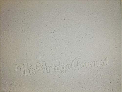 Vintage Gourmet® Cordierite Pizza Classic Baking Stone 12 Inch x 15 Inch (30cm x 38cm) Oblong Professional Stone 15mm Thickness for The Best Pizza