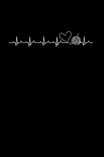 Häkeln: Herz schlägt für Häkeln: Notizbuch / Notizheft für Crochet Crocheting A5 (6x9in) liniert mit Linien