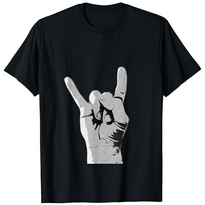 Pommesgabel Rock Sign Stuff | Hardrock T-Shirt