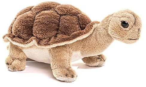 Uni-Toys - Landschildkröte - 19 cm (Länge) - Plüsch-Schildkröte - Plüschtier, Kuscheltier