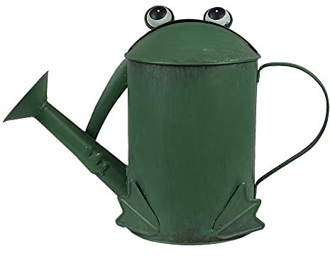 Clayre & Eef Deko Gießkanne 6Y4725 37*15*25 cm - Grün Metall