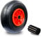 Elkoza® 13’’ Pneumatic Tyre 4.00-6 20mm Bore Wheelbarrow Wheels Home Garden Cart Trolley| Barrow |Go Cart |Trailer | Sack Truck Replacement Wheelbarrows Wheel | Heavy Duty Solid Builders Barrows