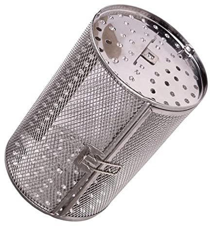 DOITOOL Grillzubehör Ofen Rotisseriekäfig Backofen Aus Edelstahl Grill-ofenkäfige Trommel Griller Rotisserie- Rollender Grillkorb Grill Röster Käfig Öl Stahldraht Rotieren Lebensmittel