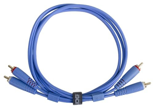 UDG - Cable de audio RCA - RCA recto azul 1,5 m